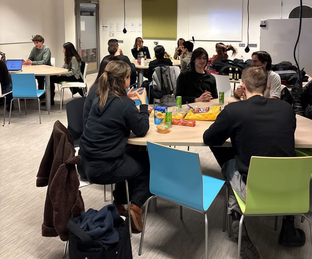Governance and policy discussion group around a table