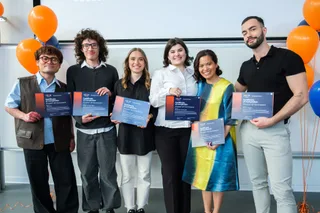 Frontier AI Governance graduates holding their certificates of completion