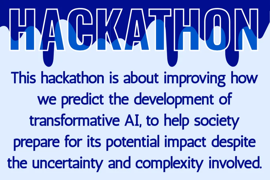 Announcement for the AISIG AI forecasting and timeline models hackathon in Groningen