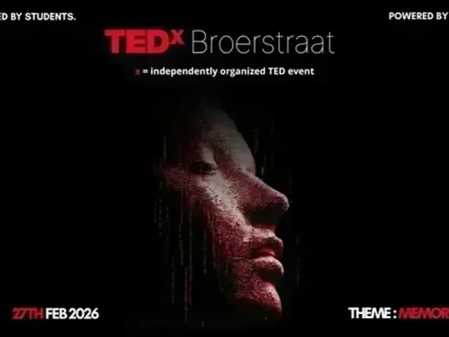 A SAIN Groningen speaker on the TEDxBroerstraat stage